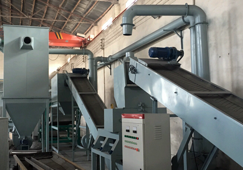 報(bào)廢鋰電池破碎回收設(shè)備工藝流程