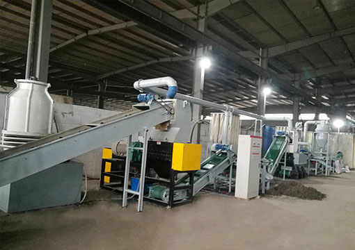 半自動(dòng)輪胎膠粉回收設(shè)備生產(chǎn)線