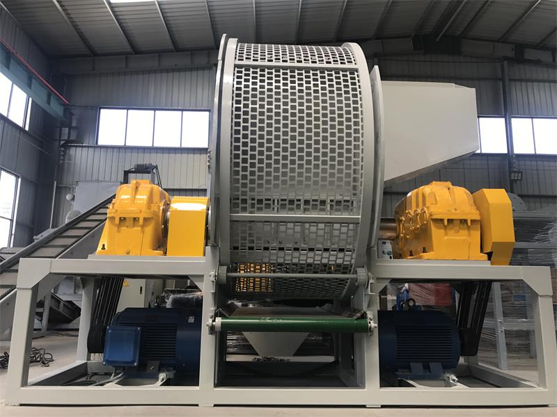 輪胎撕碎機(jī)_大型輪胎撕碎機(jī)_環(huán)保型輪胎汽車(chē)胎撕碎機(jī)