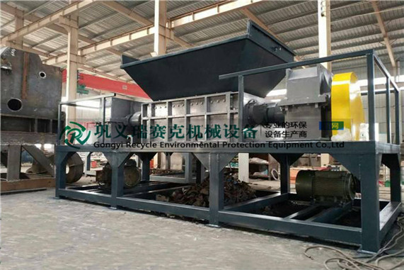 撕碎機(jī)_撕碎自行車，雙軸撕碎機(jī)視頻