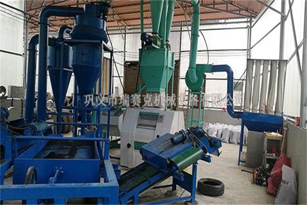 湖南半自動廢舊輪胎膠粉設(shè)備生產(chǎn)線一組